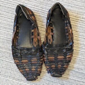 Vintage 1980s Mens Multi-Colored Huaraches Size 13